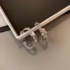 Pendientes de Metal Asimétricos con Textura de Lava Ins Europeos y Americanos Pendientes Exagerados de Diseño de Nicho para Mujer Pendientes de Gama Alta