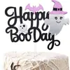 Toppers de Bolo de Halloween Fantasma Novo Fofo Transfronteiriço Boo Festa de Feriado Decoração de Bolo DIY Suprimentos Toppers