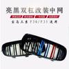 Adequado para BMW Série 3 grade China F30/F35 modificada grade China G20 preto brilhante grade China céu estrelado grade China ABS atacado