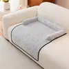 Alfombra para mascotas de chenilla para todas las estaciones de comercio exterior, almohadilla para dormir para perros de una sola pieza antideslizante y resistente al desgaste, cama para gatos resistente a los arañazos, fácil de limpiar
