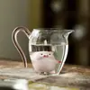 Adorno de Cerdo Burbujeante para Mascota de Té de la Dinastía Tang y Song, un Artículo Premium Que Pueden Usar los Entusiastas del Té, una Decoración de Mesa Linda y Creativa para Bandejas de Té