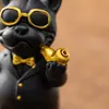 Óculos de Sol Mágicos Criativos Incensário Bulldog Francês Sândalo Agarwood Decoração de Animal de Estimação para Chá em Casa Sala de Estar