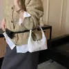 2026 Nova Bolsa Feminina Versátil de Luxo de Nicho com Textura Retrô, Bolsa Transversal Fashion, Bolsa de Mão Versátil Bolsa Dumpling