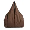 Bolso Tote de Lona Casual de Moda para Mujer 2025 Invierno Nuevo Gran Capacidad Personalizado Moderno Versátil Bolso de Hombro Axila