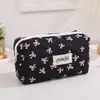 Nova Bolsa de Caneta Arco de Alto Valor Material para Estudantes Bolsa de Armazenamento de Papelaria Feminina Lápis Portátil Necessaire de Higiene Pessoal Bolsa de Maquiagem