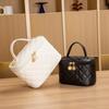 Bolsa Cosmética Fresca e Doce de Grande Capacidade, Bolsa Satchel, Bolsa Balde, Personalizada, Grande e Pequena, Versátil, Transversal, de Ombro para Mulheres
