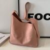 Bolsa de Gran Capacidad para Viajes Diarios para Mujer 2026 Nueva Bolsa Tote Retro para Mujer Estilo Ins Bolso de Hombro Versátil para Mujer