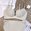 508 traje sin costuras sensación desnuda dos usar hermosa espalda delgada no copa vacía ropa interior mujer accesorio ajustable sujetador levantador de pecho