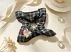 Goma de pelo cuadrada retro francesa para coleta, scrunchie artístico de estilo de hada, bufanda para mujer, accesorios, al por mayor en stock