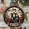Decoración de Letrero de Madera del Día de Muertos Transfronterizo Halloween Letrero de Madera de Alta Gama Fiesta Festiva Calavera Personalización