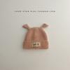 Chapéu do bebê Outono e inverno do menino Novo chapéu de malha Chapéu de malha infantil Menina dos desenhos animados Pullover Cap