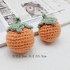 Diy mão-tecido Mori doce morango chaveiro bonito menina lã de frutas carro pendurado material pacote produto acabado