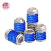 Adhesivo Azul Antiaflojamiento Acero Inoxidable 304 Tornillo de Fijación Hexagonal de Vaso M2-M8