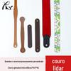 Processamento de Couro, Alças de Couro Personalizadas, Couro Artificial PU, Tiras de Couro Genuíno, Alças de Couro para Caixa de Presente, Alças de Bolsa de Couro, Feito à Mão