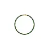 Pulsera al por mayor Joyería de Celebridad de Internet para Mujer, Estilo Simple Esmeralda, Microincrustación de Circonita para Primavera y Verano Nuevo Modelo 2024, Versátil y Elegante
