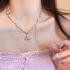 Collar de Perlas Estilo Ins Accesorios Collar de Diseño Nicho Versátil de Verano para Mujer Joyería Cadena Clavícula Lujo Accesible de Alta Gama