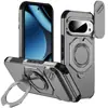 Funda Compatible con Amazon para Teléfono Pixel 11Pro con Ventana de Empuje, Funda con Soporte de Cobertura Total, Funda Magnética a Prueba de Golpes para Teléfono Google