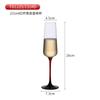 Taça de Vidro Tangdu Taça de Vinho Espumante Taça de Licor Taça de Cristal para Champanhe Taça de Vinho para Coquetel Vinho Tinto Haste Vermelha