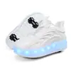Zapatos para caminar para niños, zapatos de patinaje invisibles de cuatro ruedas para niños y niñas, zapatos de deformación para caminar, zapatos con ruedas para estudiantes, zapatos de patinaje