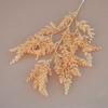 Nueva Flor de Plástico de Espiga de Arroz de Simulación Explosiones Auditorio de Bodas Techo Aguja de Pino Vainilla Otoño Espiga de Trigo Hierba Flor Falsa Transfronteriza