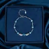 Pulsera de Plata de Ley S925 con Alas de Ángel y Rueda de la Fortuna para Mujer, Joyería de Gama Alta Versátil de Nicho, Procesamiento Personalizado Simple