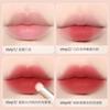 Gecomo Mini Pincel de Labios Redondo Pincel de Labial Portátil Pincel para Morder Labios Pincel Difuminador Mango Corto Pincel de Maquillaje de Viaje
