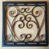 Reja de Ventana de Aleación de Aluminio Pared Divisoria Hueca Vestíbulo Estilo Europeo Ventana de Flores Ventana Antirrobo Hierro Forjado Múltiples Estilos Valla de Pantalla Redonda