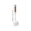 Conjunto de utensílios de cozinha em aço inoxidável 316 e jacarandá, conjunto completo de cozinha espessado, frigideira, espátula, colher de sopa de cabo longo, escorredor