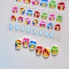 Pegatinas Finas y Resistentes para Uñas, Pegatinas Creativas para Uñas, Caritas Sonrientes de Moda, Pegatinas para Decoración de Uñas, Diamantes Mixtos para Uñas