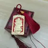 Amuleto Popular del Dios de la Riqueza, Colgante del Dios de la Riqueza de las Cinco Direcciones, Tarjeta de Cintura Auspiciosa de Protección, Llavero Atractor de Riqueza de Zhao Gongming al por Mayor