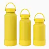 Garrafa Espacial 22Oz32Oz40Oz Grande Capacidade Aço Inoxidável 304 Copo Térmico Bolsinha para Exterior Garrafa de Água Esportiva Personalização