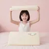 Almohada infantil de espuma viscoelástica cortable a medida, suave, transpirable, hipoalergénica, promueve el sueño profundo, soporta el cuello y es fácil de cuidar