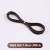 He 10m / Hilo de Cera Coreano Cordón de Cuero Pulsera Trenzada Hecha a Mano Hilo para Tejer Cordón Redondo de Cera de Alta Gama Al por Mayor