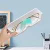 Estante de Almacenamiento para Gafas Montado en la Pared, Estante de Almacenamiento para Baño y Mesita de Noche Montado en la Pared sin Taladro para Gafas de Prescripción y Gafas de Sol, Moderno y Sencillo