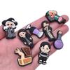 Miércoles Addams Transfronterizo Charms para Zapatos de Goma Suave de PVC Accesorios