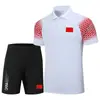 Camiseta Polo Deportiva Casual de Solapa del Equipo Chino de Manga Corta Verano Nueva Camiseta de Running de Secado Rápido Uniforme Deportivo de Entrenamiento para Estudiantes