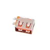 USB AF Cuerpo Corto 10.0 Heveling 14.1 Inserción Lateral Goma Blanca Borde Plano Rizamiento Cadera Resistente a Altas Temperaturas Conexión DIP