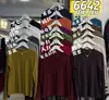 Top Básico de Cuello Redondo Adelgazante de Manga Larga Capa Base para Mujer Otoño Nuevo Simple Versátil Capa Interior Elástico Trendy