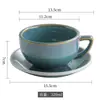 Conjunto de Xícaras de Café Zeta Cup Professional com Relevo para Latte Art, Xícara Americana de Boca Larga para Latte Art de Competição 320ml