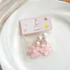 Estilo Coreano Nuevo Flor Resina Pin BB Pinza para el Cabello de Niña Linda Versátil Pinza para el Cabello de Bebé Tocado Accesorios de Gota de Agua Adornos para el Cabello