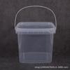 Balde Saco Quadrado SeaLed Transparente 0,3L-5L Fruta Chá de Leite Brinquedo Lama Colorida com Tampa Balde de Embalagem para Armazenamento Atacado