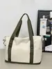 Bolsa de Viagem Grande Capacidade Feminina Logo Imprimível Bolsa de Ombro Bolsa de Viagem Bolsa de Cosméticos de Alta Qualidade Separação Seca e Úmida Bolsa de Fitness Masculina