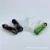Garrafa PET 200ml frasco preto de ombro reto, frasco de isca, frasco de óleo essencial, frasco de medicamento líquido, sub-frasco de shampoo, frasco de hidrolato