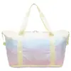 Nova Bolsa de Viagem Leve, Bolsa Colorida e Moderna para Yoga Fitness, Separação de Seco e Molhado, Bolsa de Armazenamento de Bagagem Portátil de Grande Capacidade