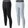 Calça de Compressão Respirável de Secagem Rápida e Alta Elasticidade para Venda no Atacado de Fábrica para Basquete, Corrida, Treinamento Esportivo e Fitness Leggings Camada Base