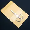 Pegatinas para decoración de uñas tijeras pequeñas acero inoxidable 2.0 espejo lijado ligero tijeras afiladas tijeras pequeñas herramientas de belleza tijeras para cejas una tijera