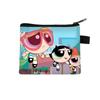 Porta-moedas Infantil Meninas Superpoderosas Transfronteiriço, Bolsa de Armazenamento Cartoon para Aluno do Ensino Fundamental, Bolsa Fofa de Grande Capacidade, Mais Vendido