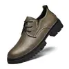 Talla pequeña 36 37 piel genuina ropa de trabajo zapatos pequeños de cuero para hombre talla grande 45 casual de negocios 46 calzado formal 47 pie pequeño zapatos de hombre