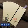 Marcadores de Libro Antiguos en Blanco Teñidos con Cera, Papel para Caligrafía y Pintura, Caligrafía Manuscrita Estilo Chino, Marcadores de Libro Culturales y Creativos, Regalos de Graduación, Venta al por Mayor
