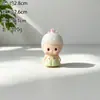 Nueva Figura de Niña con Corona, Adorno Luminoso de Resina, Accesorio Decorativo DIY, Exclusivamente para Ventas Transfronterizas en Amazon